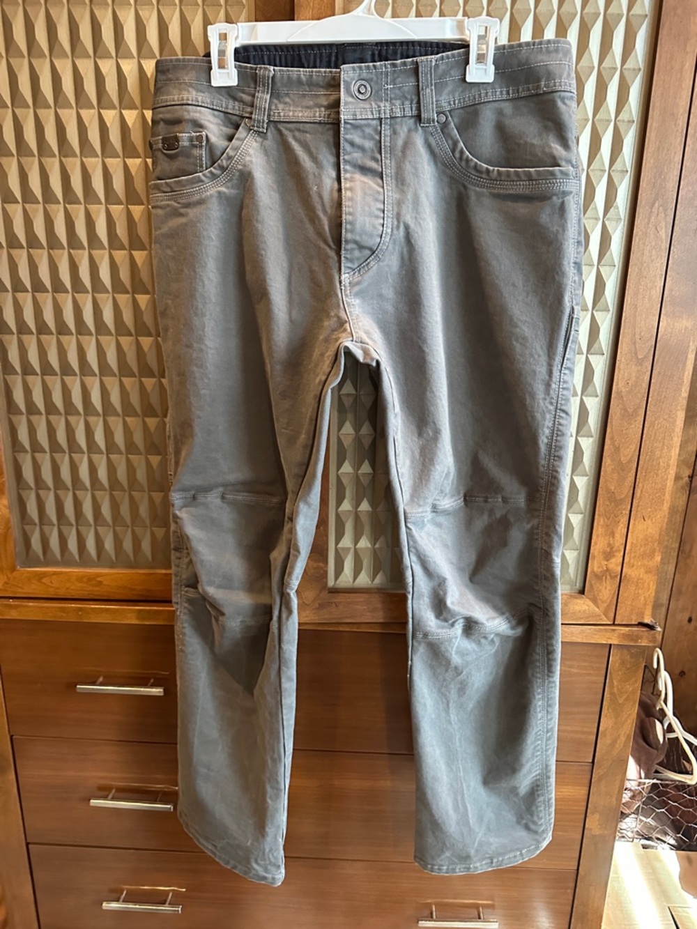 KUHL Rebel Men’s Pant #5139 36 x 30 green/gray